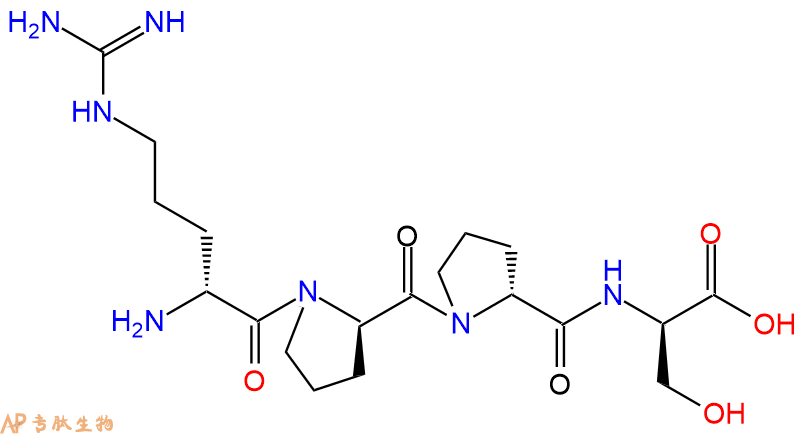 专肽生物产品H2N-DArg-DPro-DPro-DSer-COOH