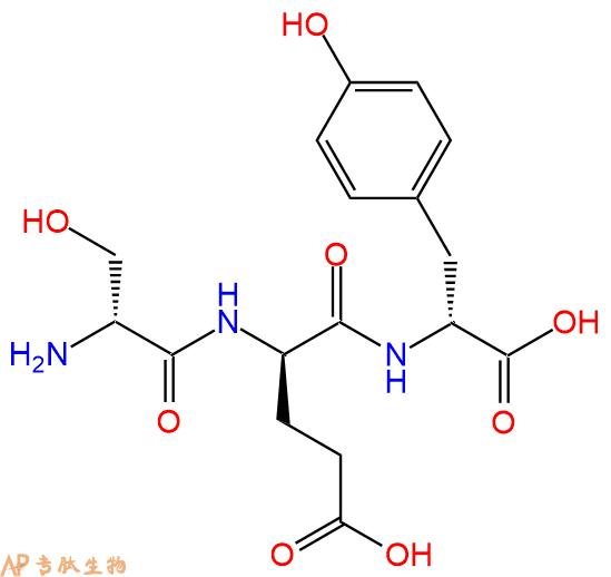 专肽生物产品H2N-DSer-DGlu-DTyr-COOH