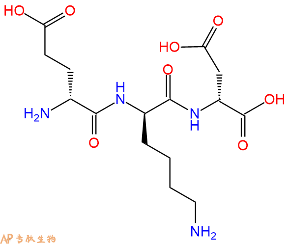 专肽生物产品H2N-DGlu-DLys-DAsp-COOH