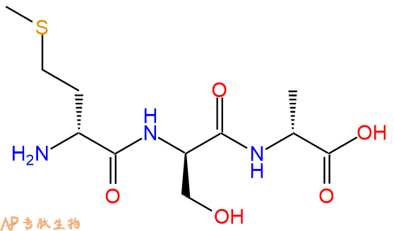 专肽生物产品H2N-DMet-DSer-DAla-COOH