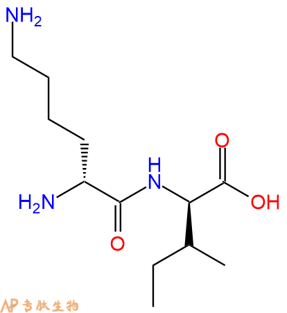 专肽生物产品H2N-DLys-DIle-COOH