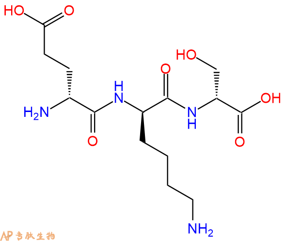 专肽生物产品H2N-DGlu-DLys-DSer-COOH