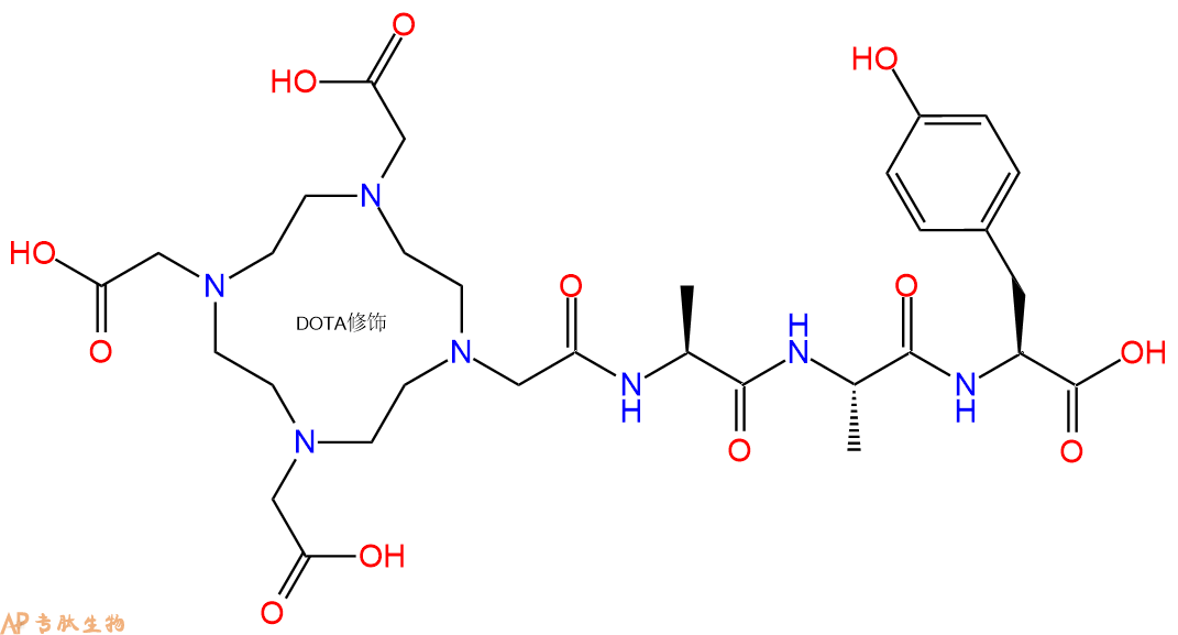 专肽生物产品DOTA-Ala-Ala-Tyr-COOH