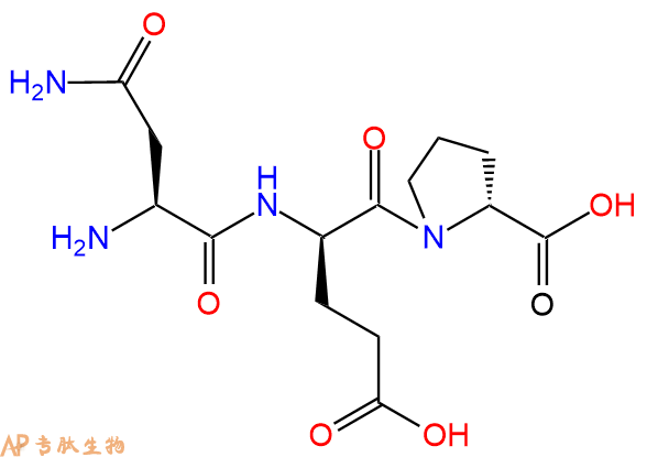 专肽生物产品H2N-Asn-DGlu-DPro-COOH