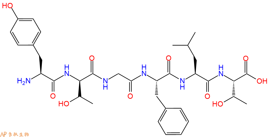 专肽生物产品脑啡肽(D-Thr²)-Leu-Enkephalin-Thr85286-38-0