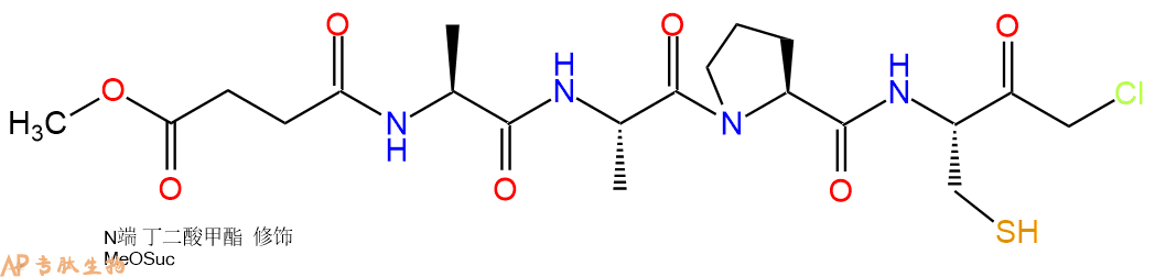 专肽生物产品MeOSuc-Ala-Ala-Pro-Cys-CMK