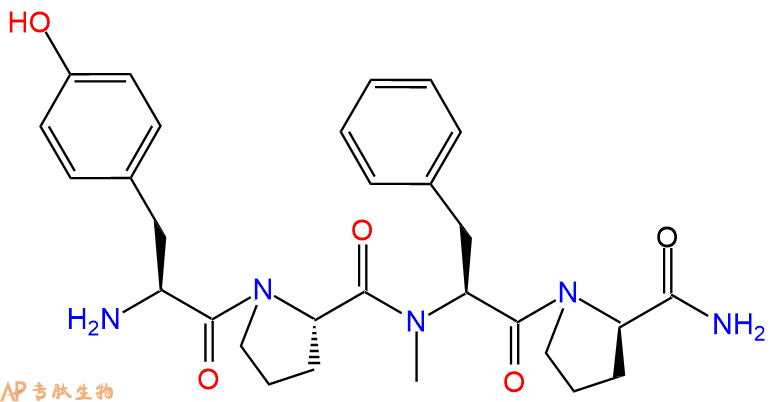 专肽生物产品(N-Me-Phe3,D-Pro4)-β-Casomorphin (1-4) amide (bovine)83397-56-2