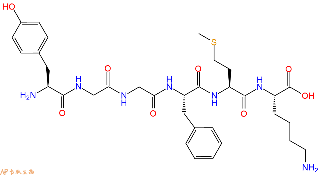 专肽生物产品脑啡肽Met-Enkephalin-Lys75909-25-0