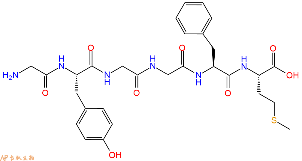 专肽生物产品脑啡肽(Gly0)-Met-Enkephalin70013-23-9