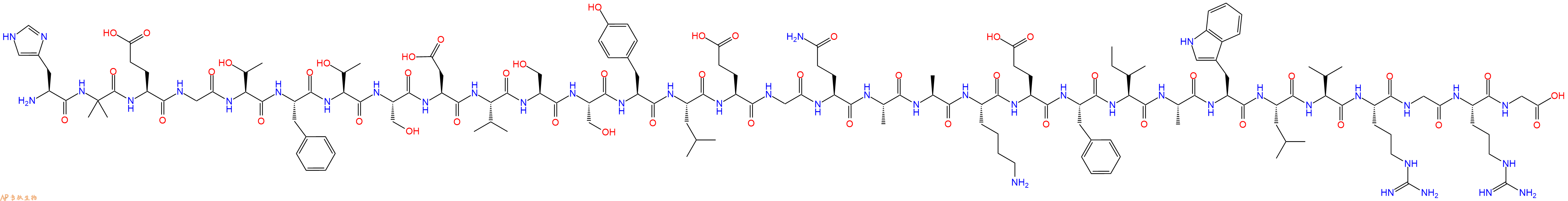 专肽生物产品索马鲁肽主链