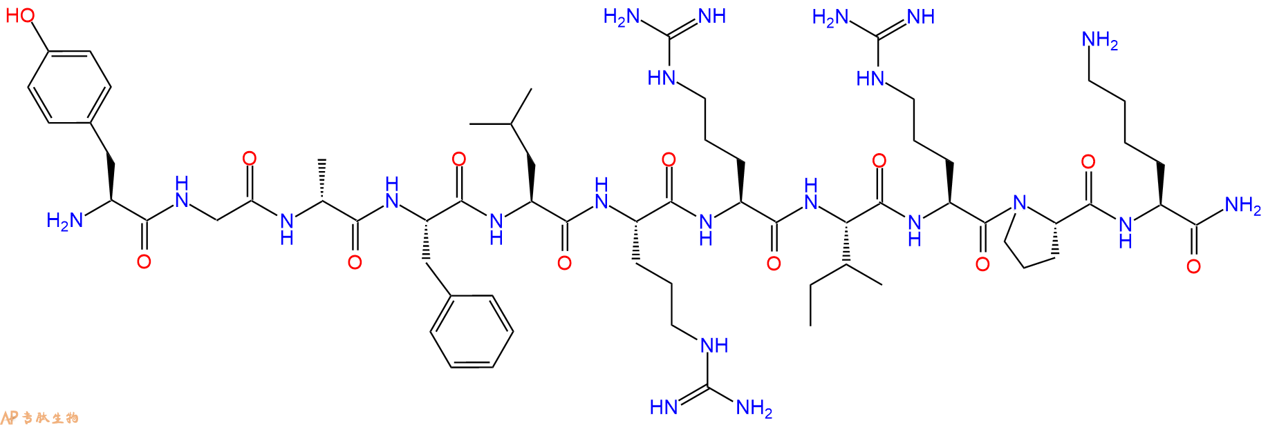专肽生物产品(D-Ala³)-Dynorphin A (1-11) amide trifluoroacetate salt160522-58-7
