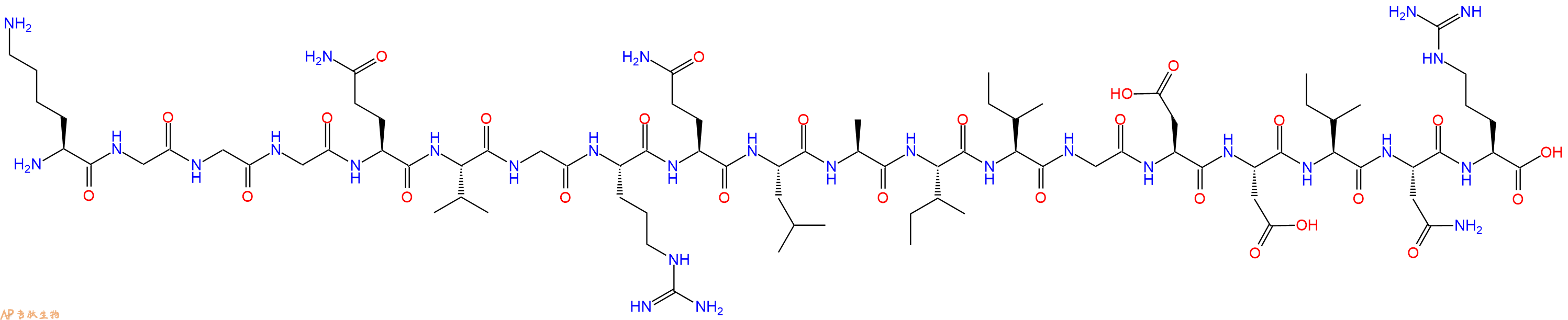 专肽生物产品Bak BH3, Bcl2 (72 - 87)300349-67-1