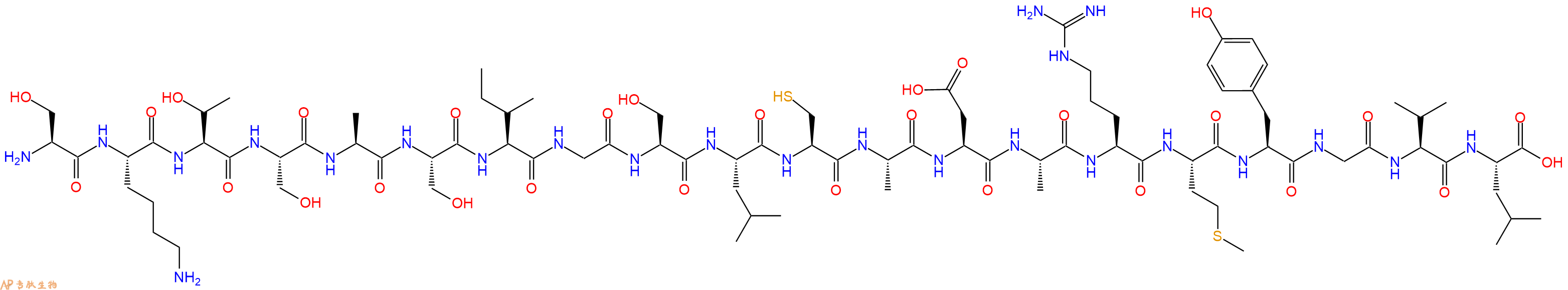 专肽生物产品Myelin PLP (190-209)