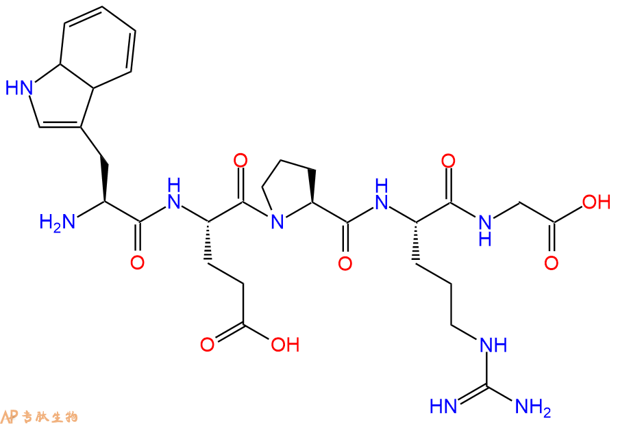 多肽WEPRG的参数和合成路线|三字母为Trp-Glu-Pro-Arg-Gly|专肽生物产品-定制多