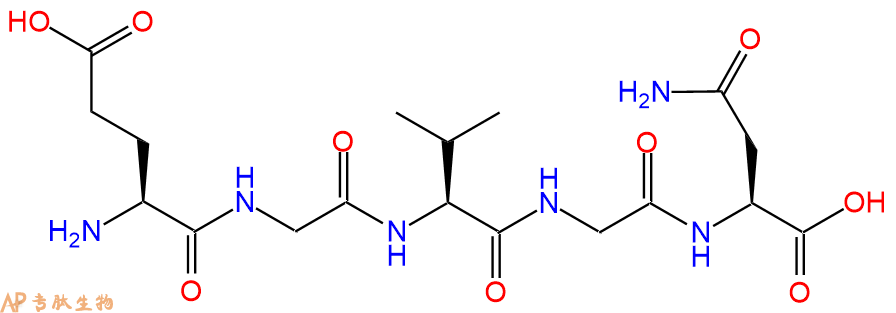 多肽EGVGN的参数和合成路线|三字母为Glu-Gly-Val-Gly-Asn|专肽生物产品-定制多