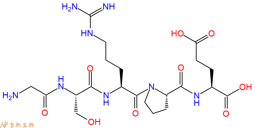 多肽GSRPE的参数和合成路线|三字母为Gly-Ser-Arg-Pro-Glu|专肽生物产品-定制多