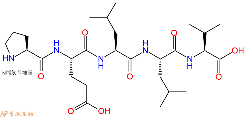 多肽PELLV的参数和合成路线|三字母为Pro-Glu-Leu-Leu-Val|专肽生物产品-定制多