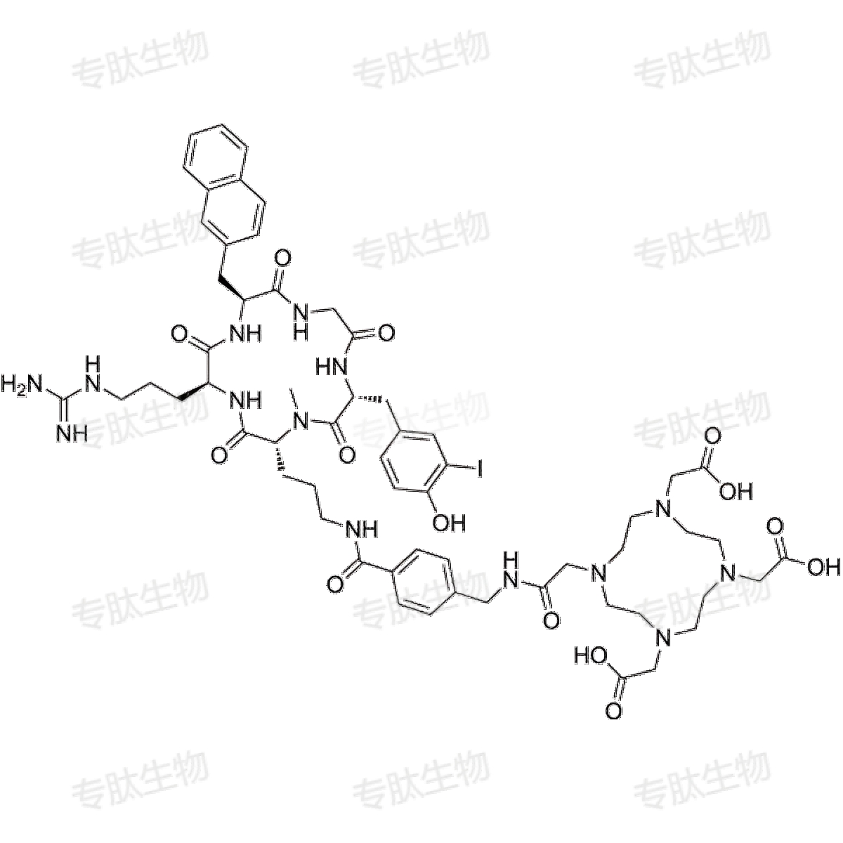 专肽生物产品CXCR4 靶向肽衍生物：Anditixafortide1821136-83-7