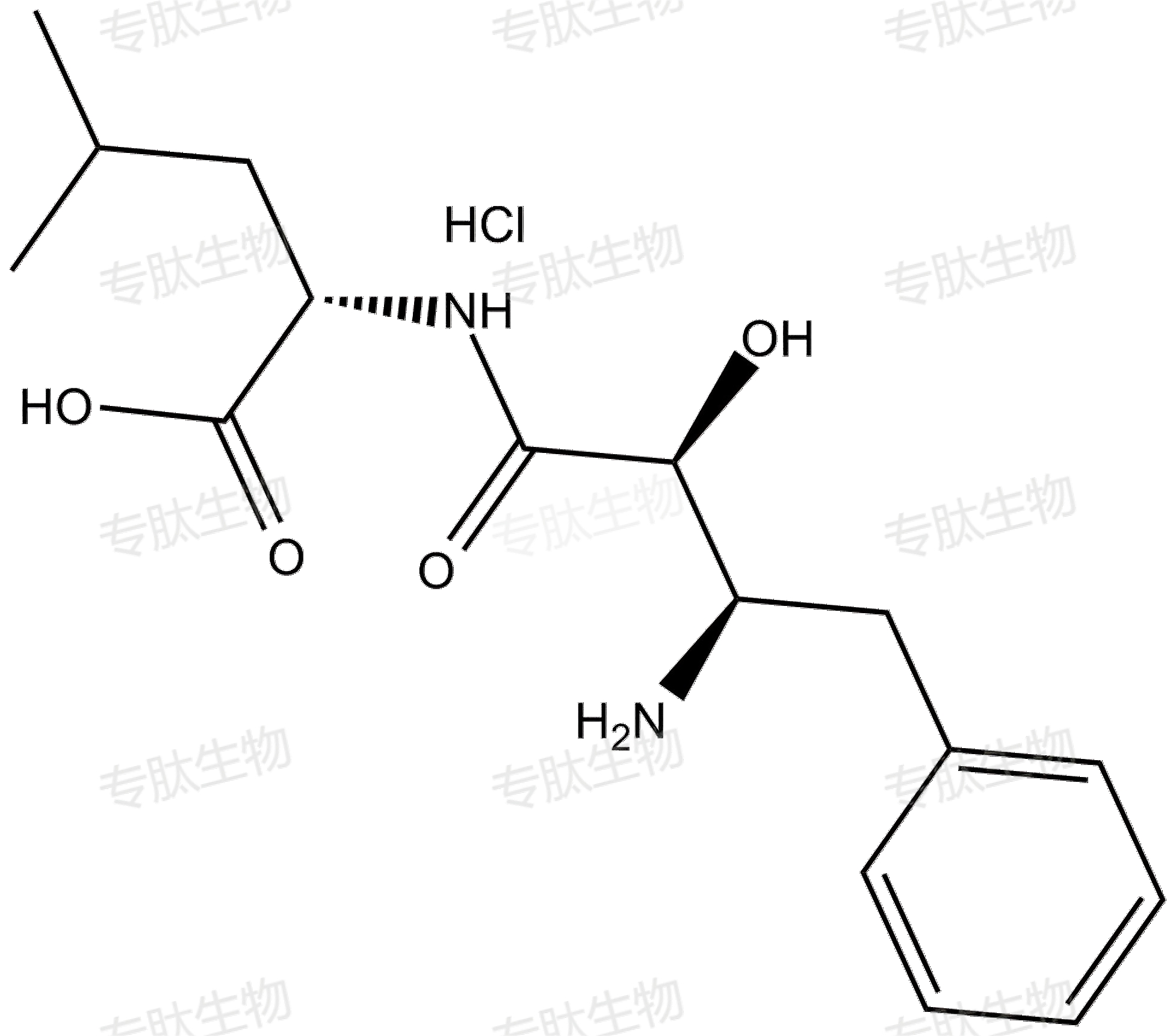 专肽生物产品盐酸乌苯美司、Ubenimex hydrochloride、Bestatin hydrochloride58970-76-6/65391-42-6