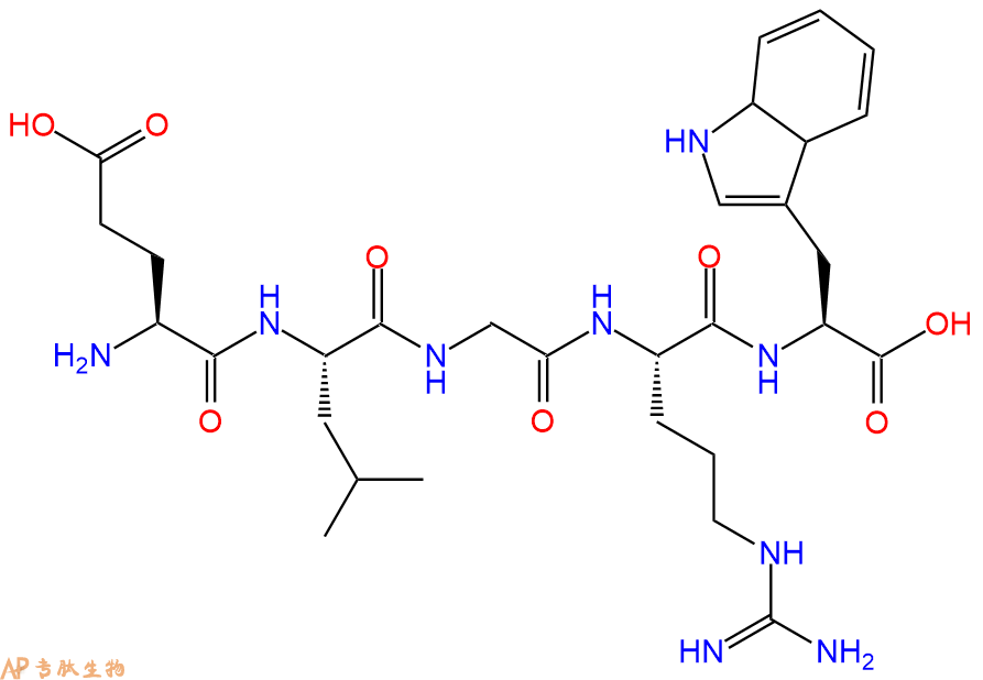多肽ELGRW的参数和合成路线|三字母为Glu-Leu-Gly-Arg-Trp|专肽生物产品-定制多