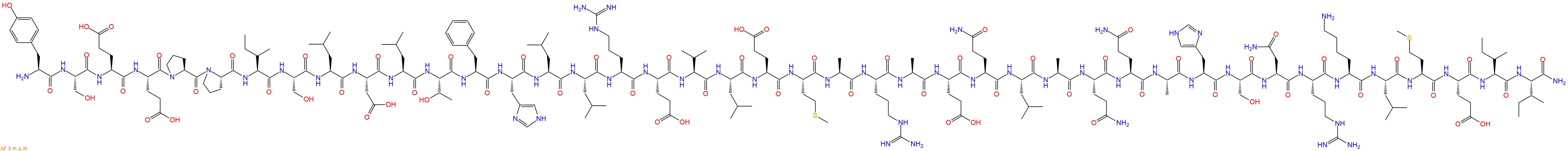 专肽生物产品[Tyr0]CorticotropinReleasing Factor, human, rat100513-58-4/100915-92-2