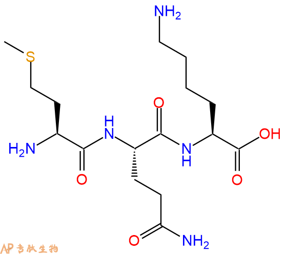 专肽生物产品三肽Met-Gln-Lys