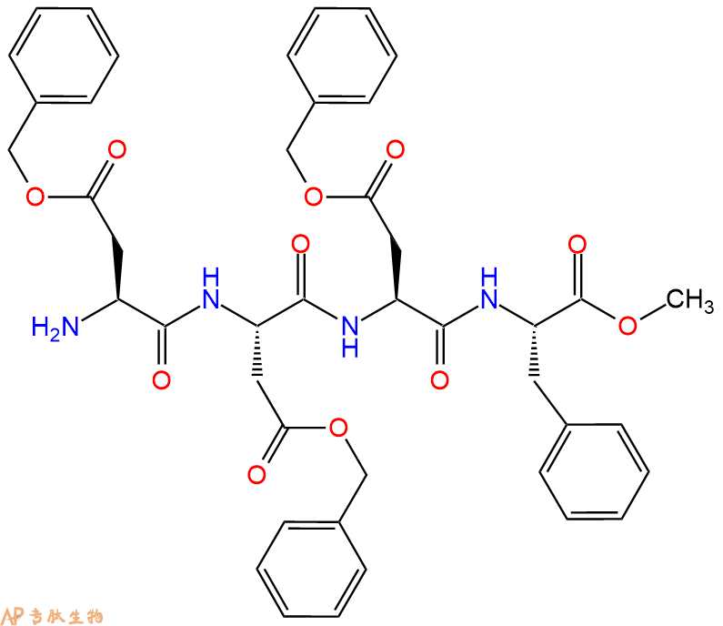 专肽生物产品四肽Asp(OBzl)-Asp(OBzl)-Asp(OBzl)-Phe-甲酯化1448070-60-7