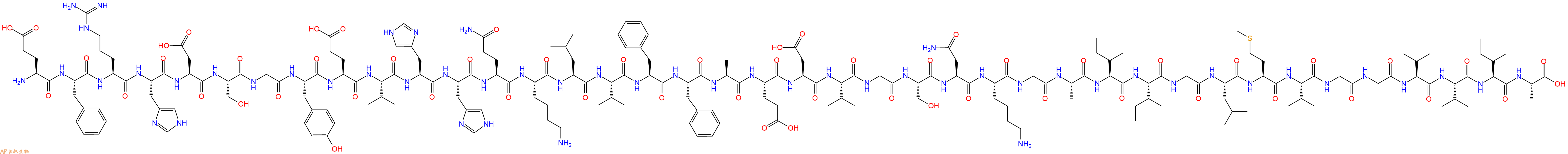 专肽生物产品淀粉肽Amyloid β-Protein (3-42)、Aβ3-42157884-74-7