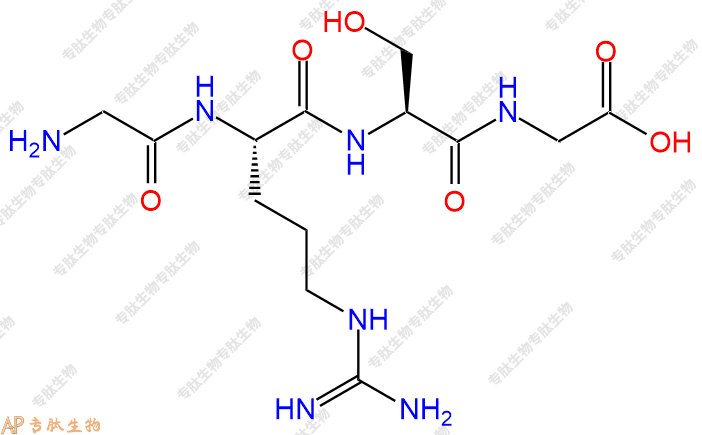 专肽生物产品四肽Gly-Arg-Ser-Gly403703-61-7