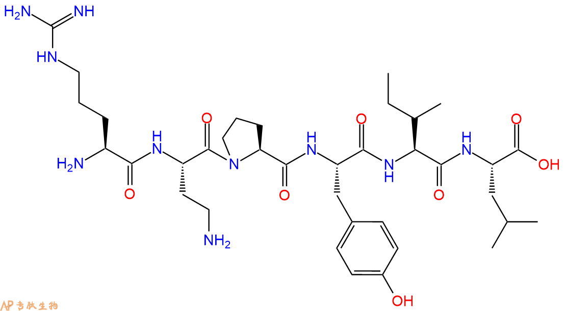 专肽生物产品神经降压肽(Dab9)-Neurotensin(8-13)166824-25-5
