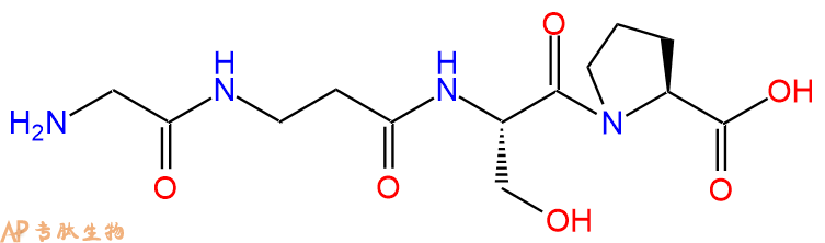 专肽生物产品四肽Gly-βAla-Ser-Pro73538-44-0