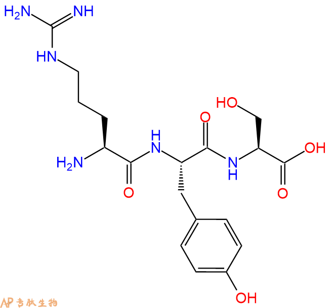 专肽生物产品三肽Arg-Tyr-Ser