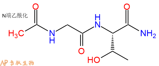 专肽生物产品二肽Ac-Gly-Thr-NH2