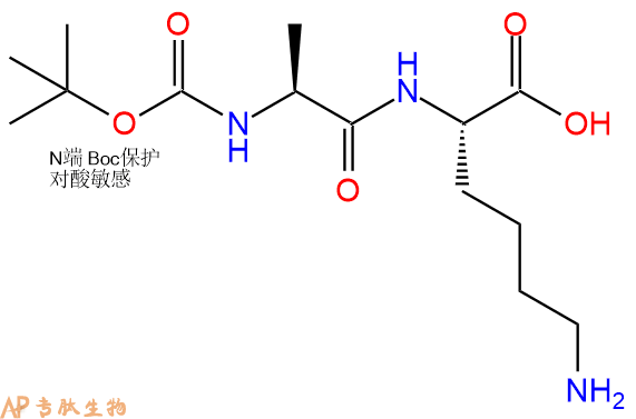 专肽生物产品二肽Boc-Ala-Lys97541-57-6