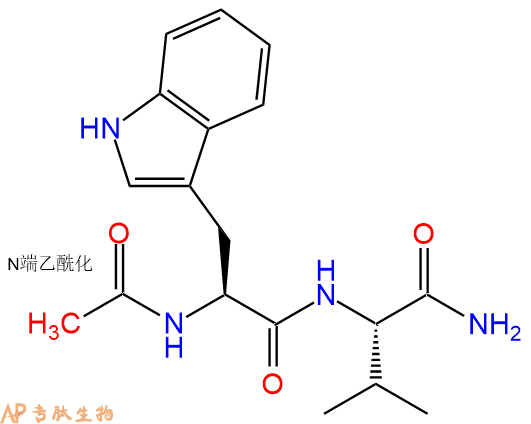 专肽生物产品二肽Ac-Trp-Val-NH2