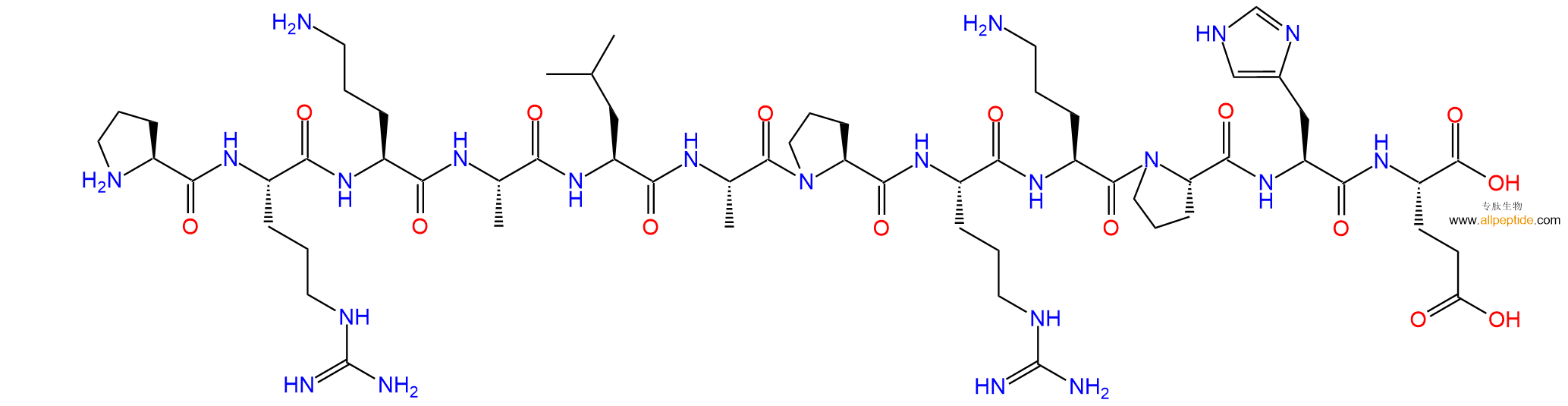 专肽生物产品Pro Ala Pro Phe959388-74-0