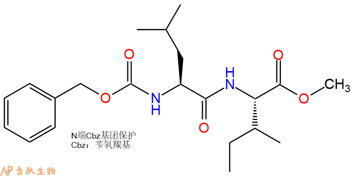 专肽生物产品二肽Cbz-Leu-Ile-甲酯化4817-98-5