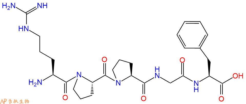 专肽生物产品缓激肽Bradykinin(1-5)23815-89-6