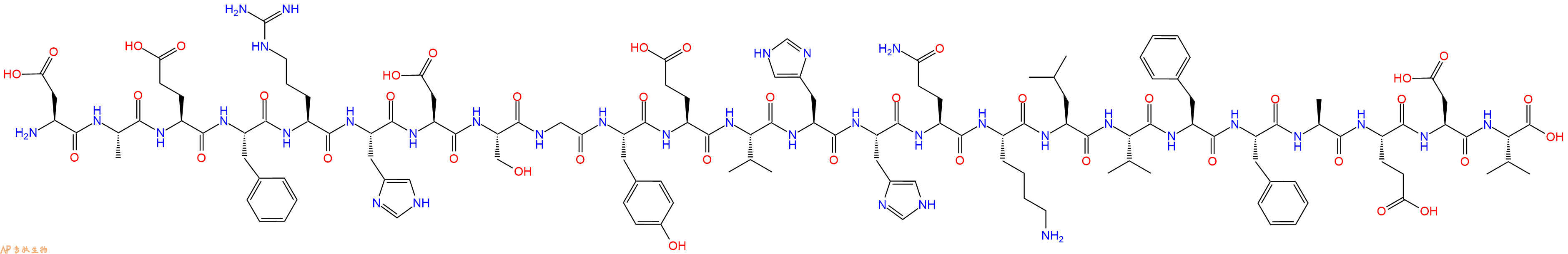 专肽生物产品淀粉肽Amyloid β-Protein (1-24)、Aβ1-24138648-77-8