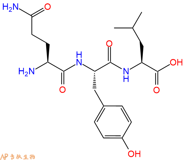 专肽生物产品三肽Gln-Tyr-Leu