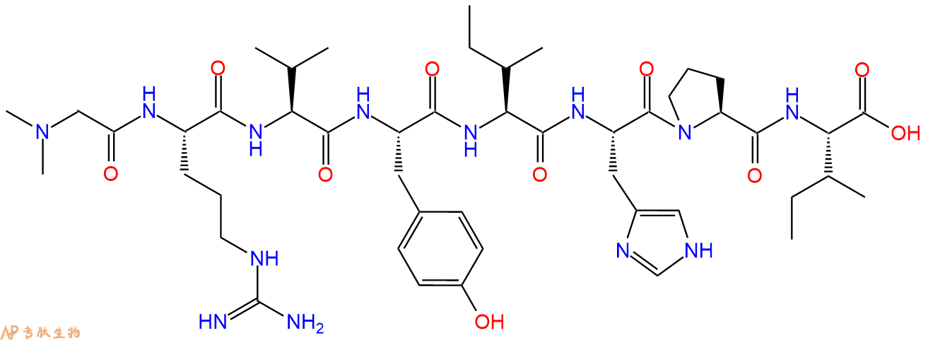 专肽生物产品血管紧张素(Sar1, Ile8)-AngiotensinI I37827-06-8/2918768-31-5/67724-27-0