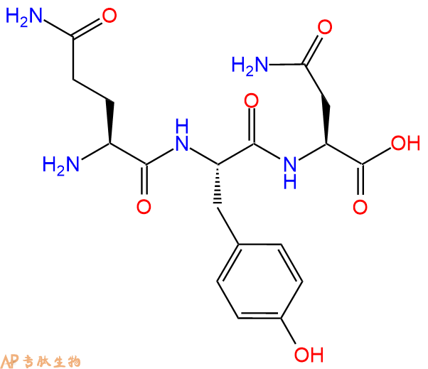 专肽生物产品三肽Gln-Tyr-Asn