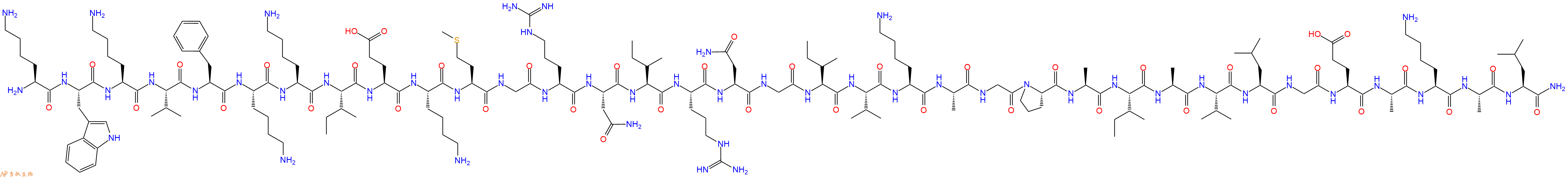专肽生物产品天蚕丝抗菌肽、Cecropin B80451-05-4