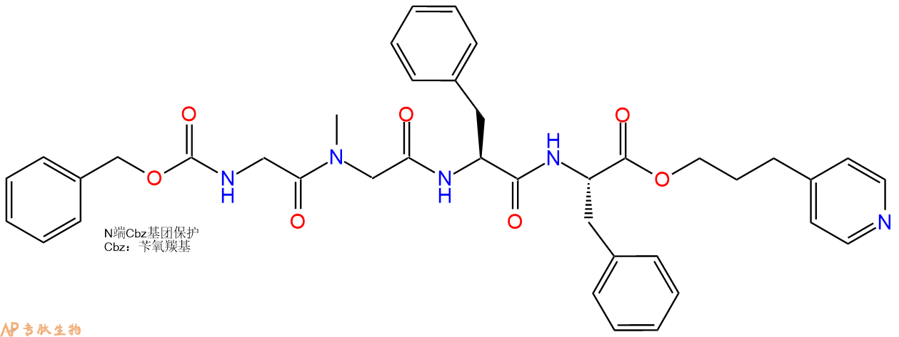 专肽生物产品四肽Cbz-Gly-Sar-Phe-Phe-OP4P30856-14-5