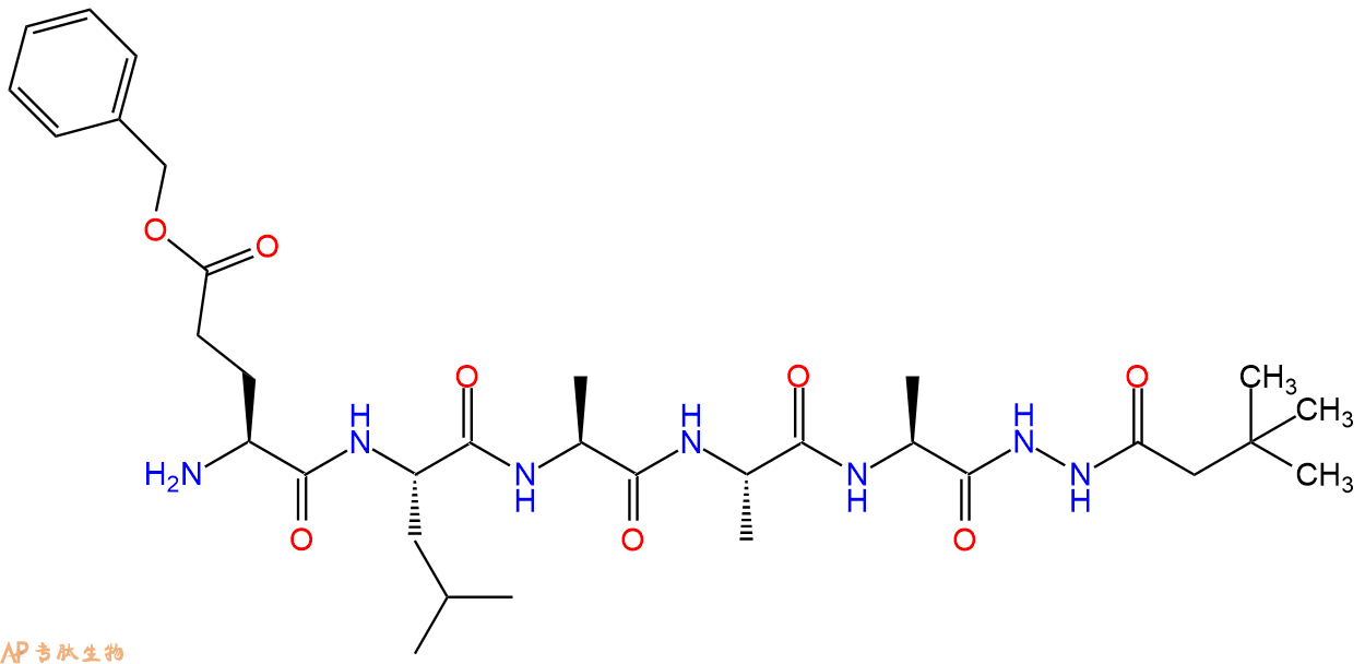 专肽生物产品五肽Glu(OBzl)-Leu-Ala-Ala-Ala-NH-NHBoc33385-81-8