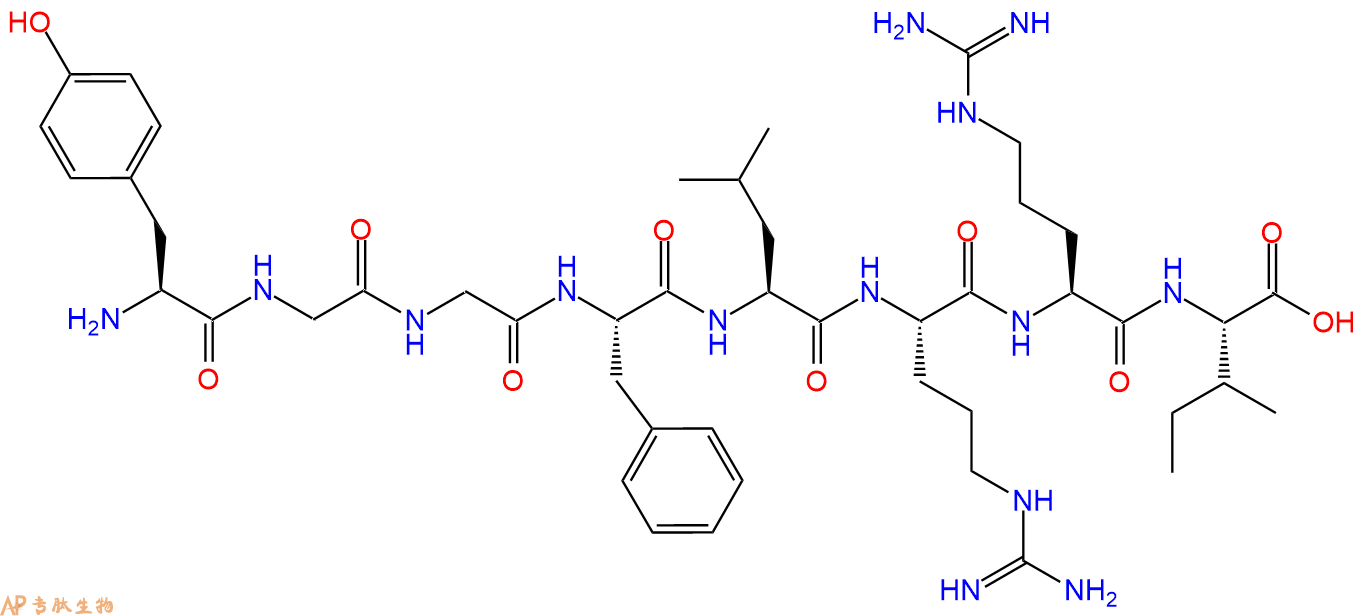 专肽生物产品强啡肽A（1-8）、Dynorphin A(1-8), porcine75790-53-3