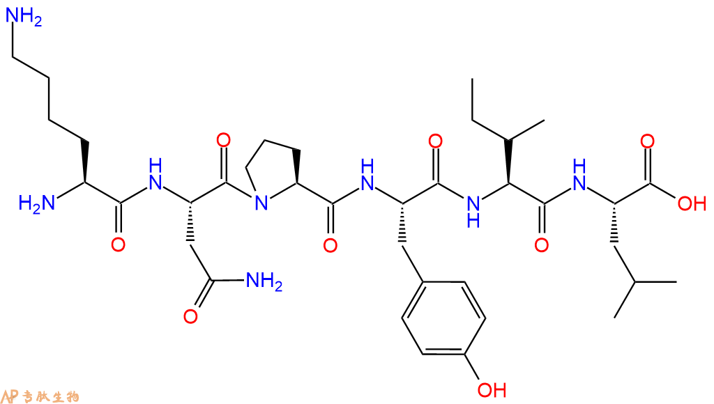 专肽生物产品神经降压肽[Lys8, Asn9]Neurotensin LANT-6(8-13)