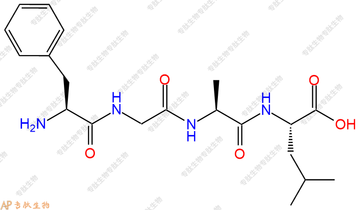 专肽生物产品四肽Phe-Gly-Ala-Leu320372-36-9