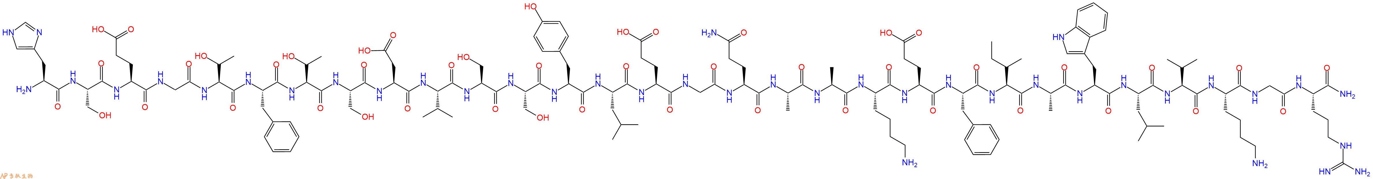 专肽生物产品胰高血糖素样肽(Ser8)-GLP-1(7-36), Glucagon-Like Peptide -1(7-36)215777-46-1