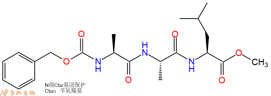 专肽生物产品三肽CBzl-Ala-Ala-Leu--甲酯化63276-80-2